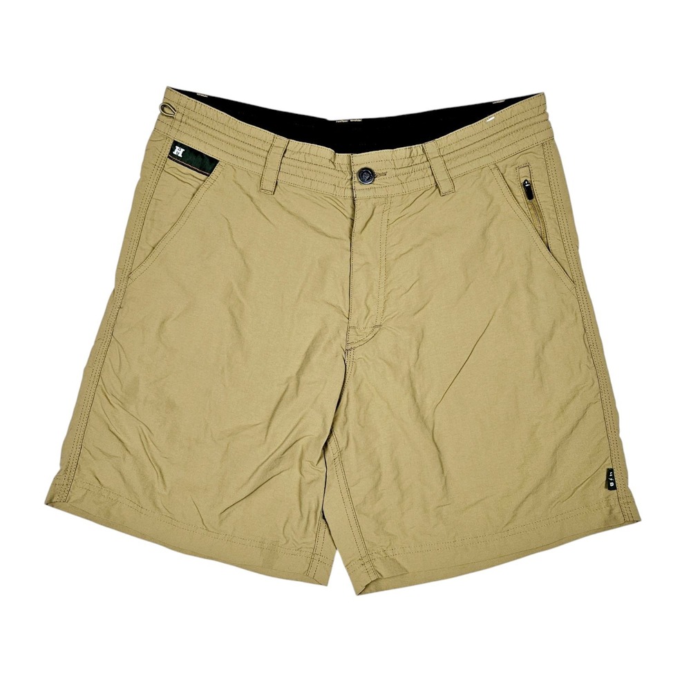 Howler Bros‎ (Mens 33) Horizon Hybrid Ripstop Shorts Quick Dry Tan 7.5" Inseam
